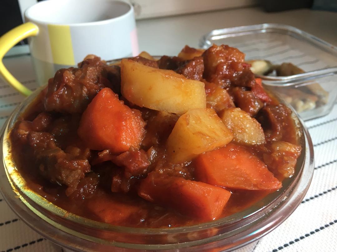 土豆炖牛肉