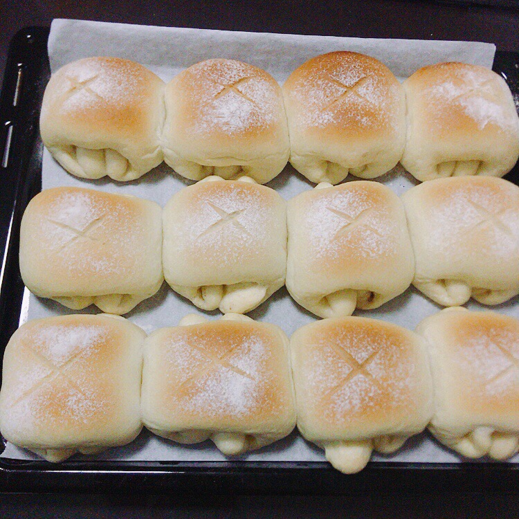 日式牛奶面包卷，松软到不行的一款的做法