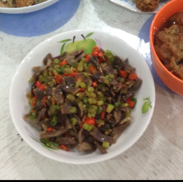 麻辣鸭肫