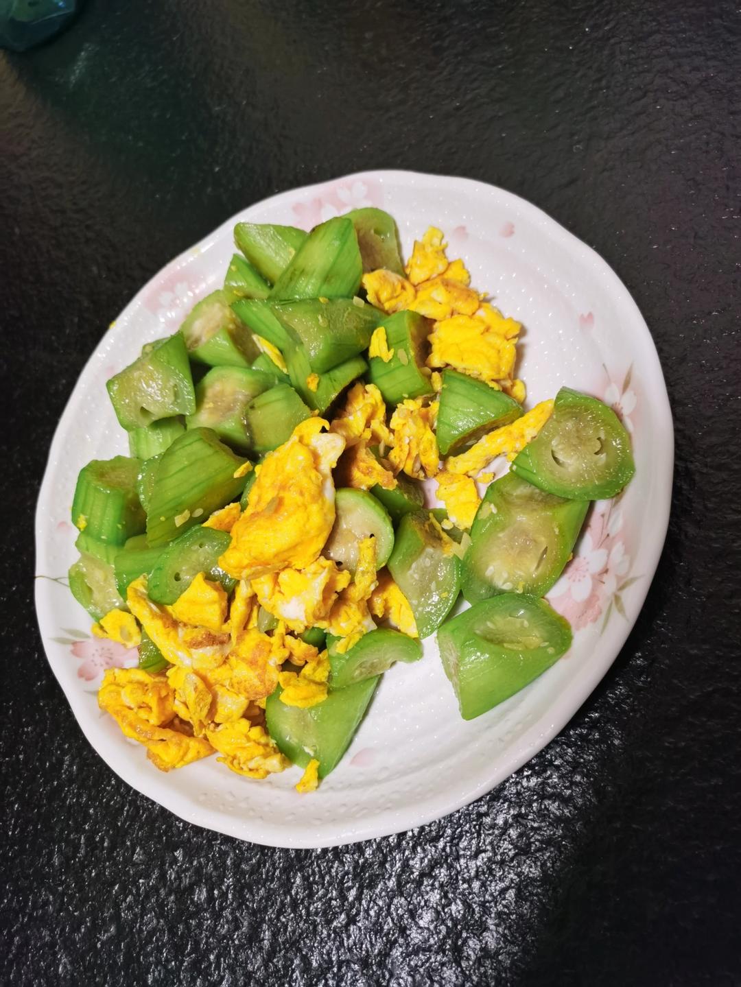 丝瓜炒蛋