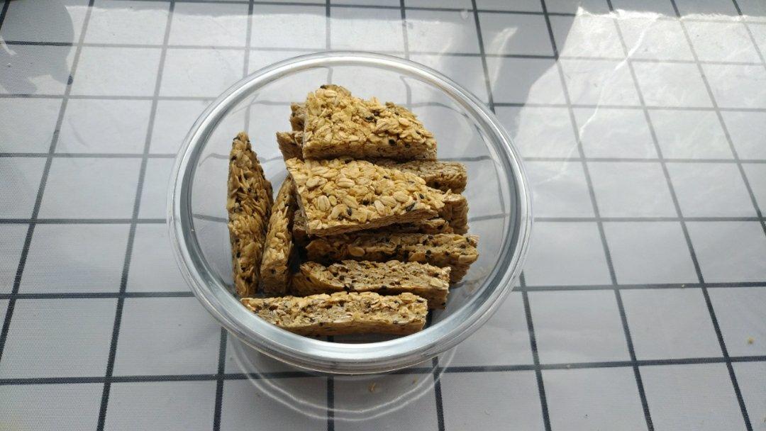 【健身厨男】微波炉燕麦饼干