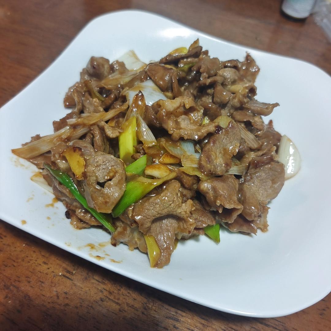 葱爆羊肉