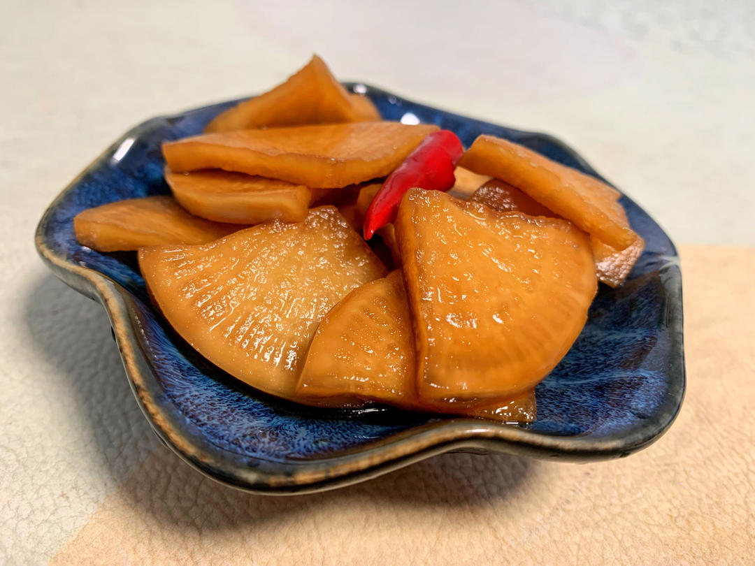 盛夏时节的消暑小菜【酱萝卜】