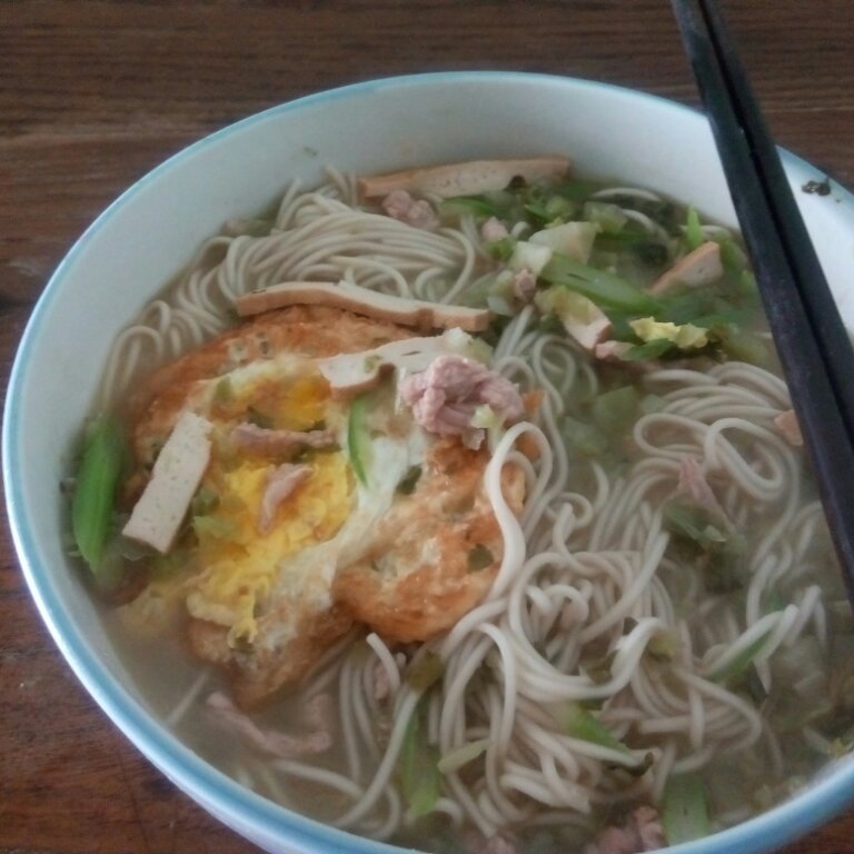 雪菜肉丝面