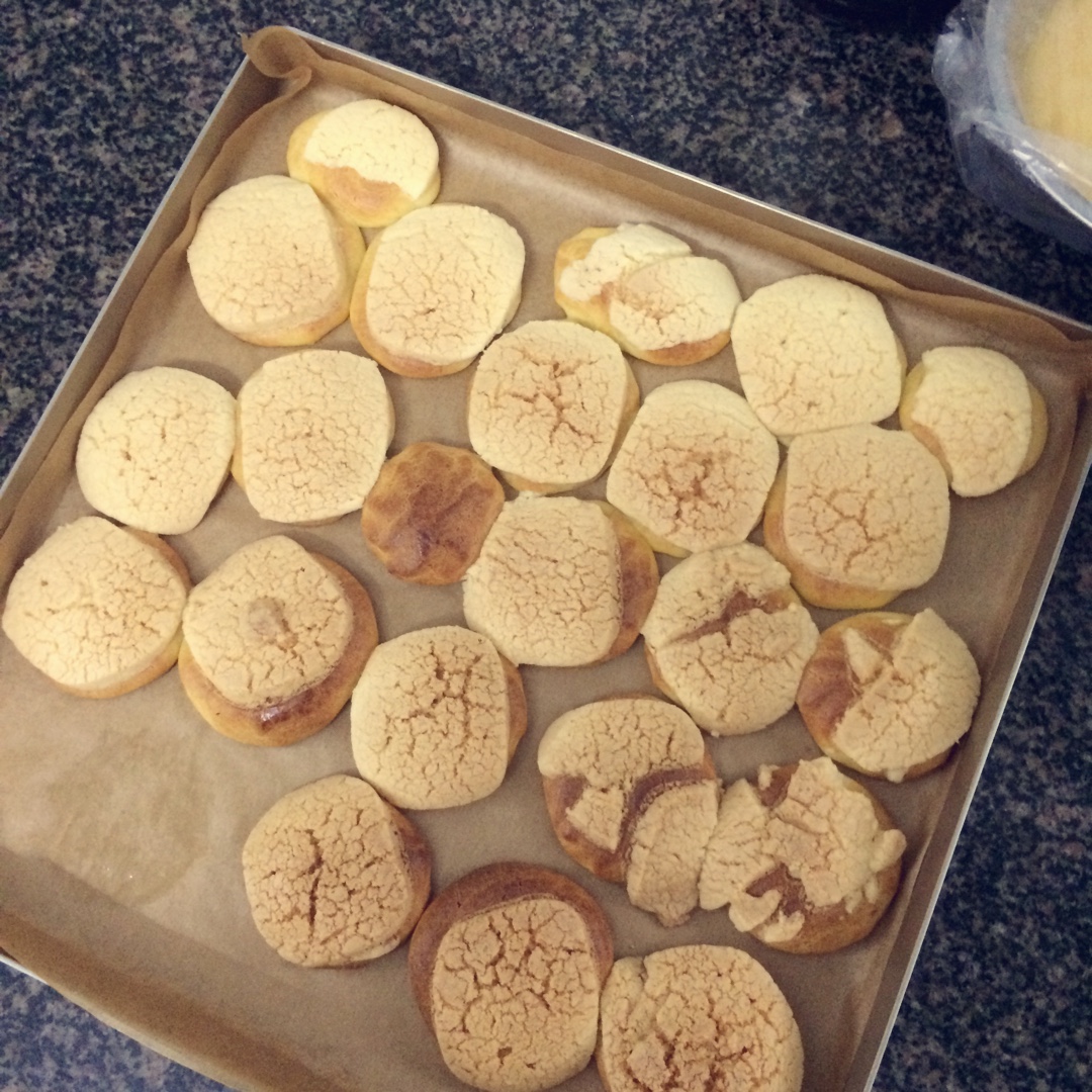 十分美味的酥皮泡芙