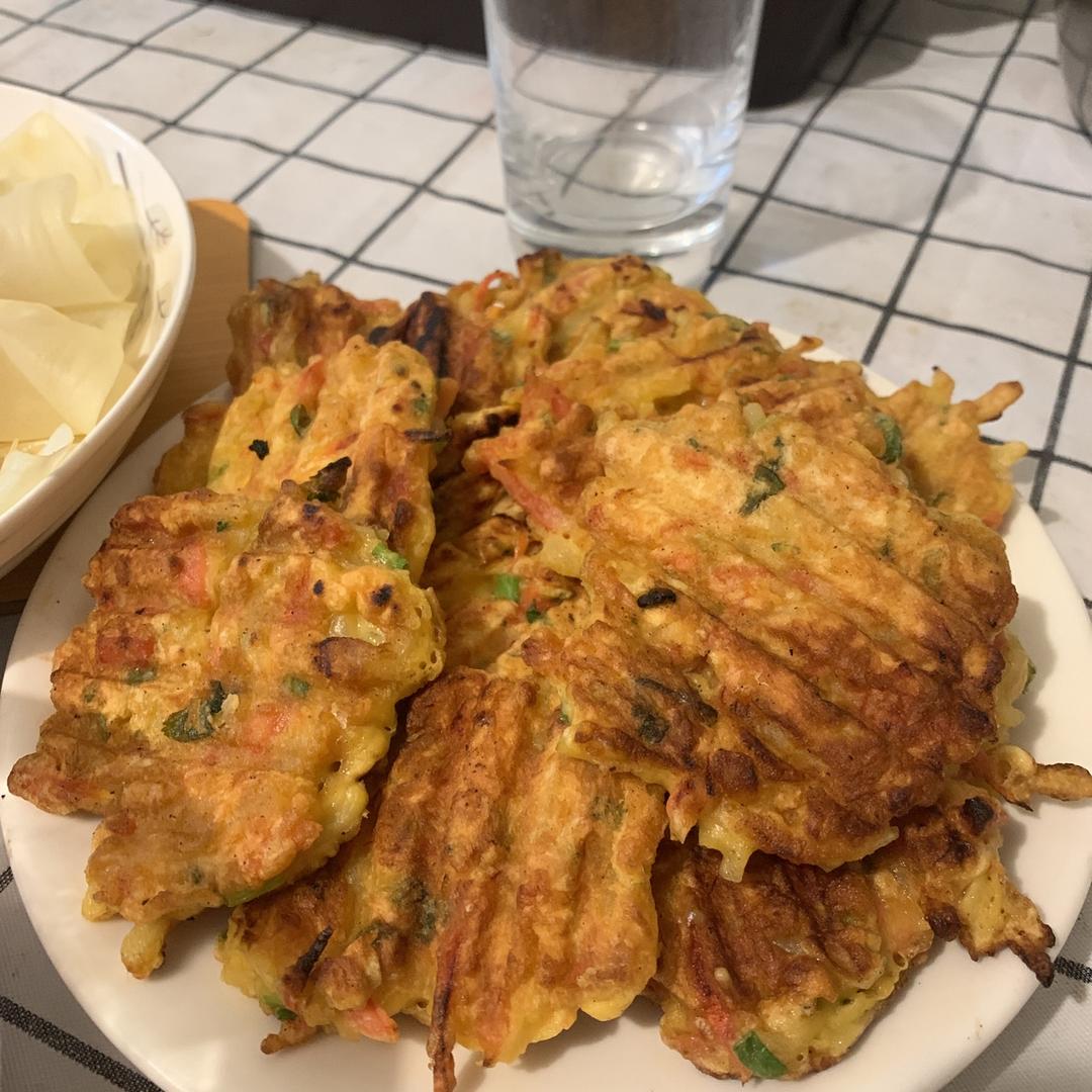 土豆胡萝卜健康早餐饼