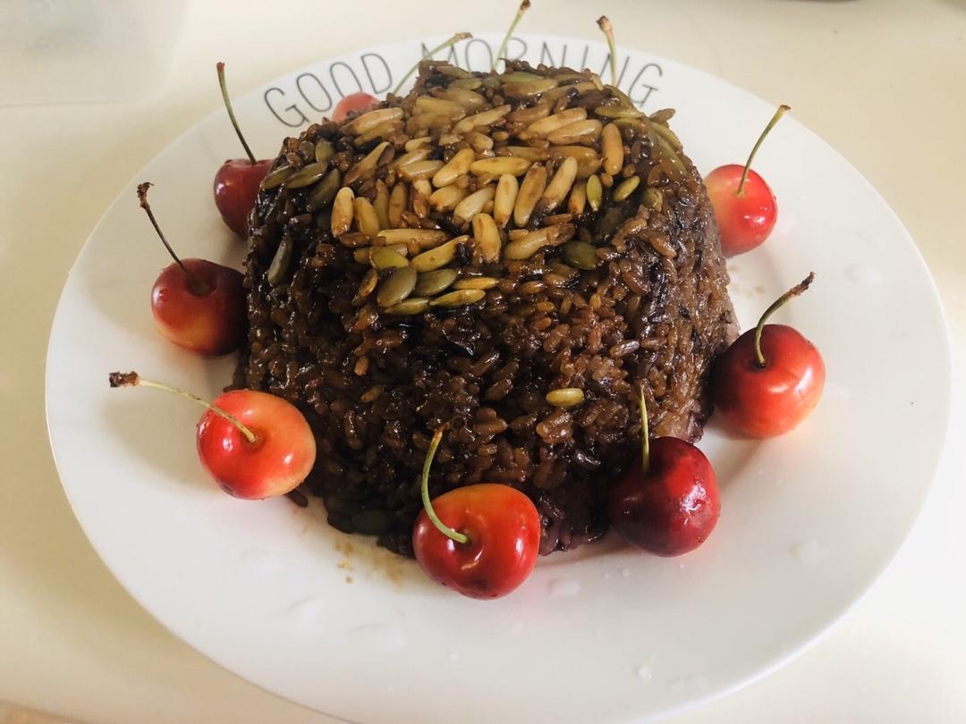 八宝甜豆红糖糯米饭