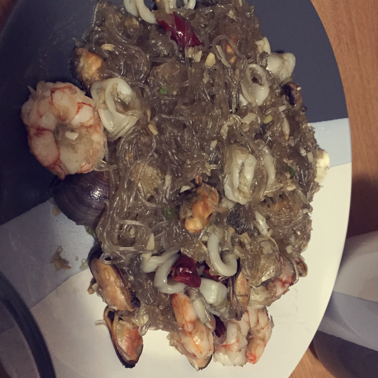 不用海鲜的海鲜粉丝煲