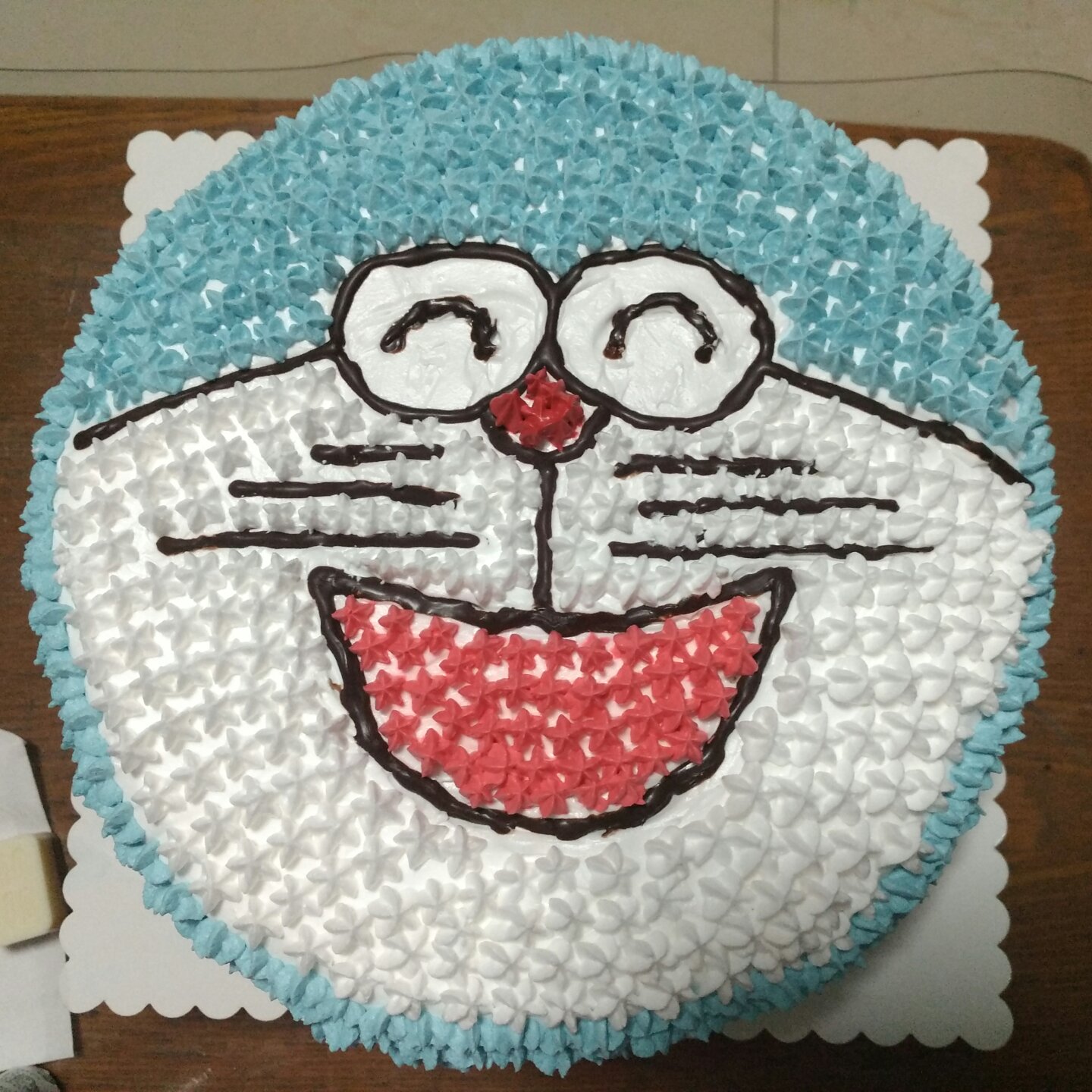 机器猫奶油蛋糕