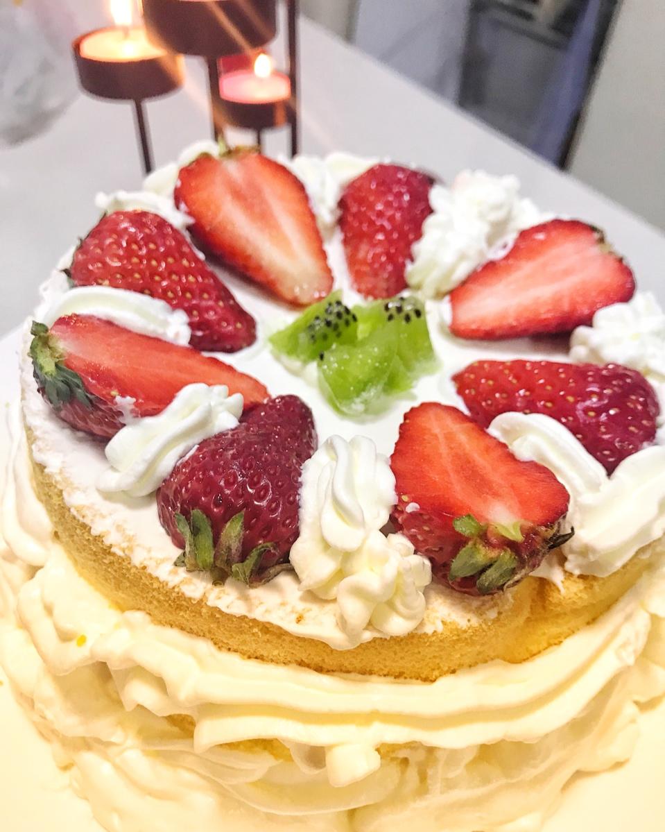 6寸戚风蛋糕（2蛋）