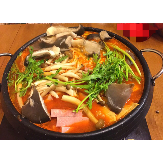 韩式芝士部队锅