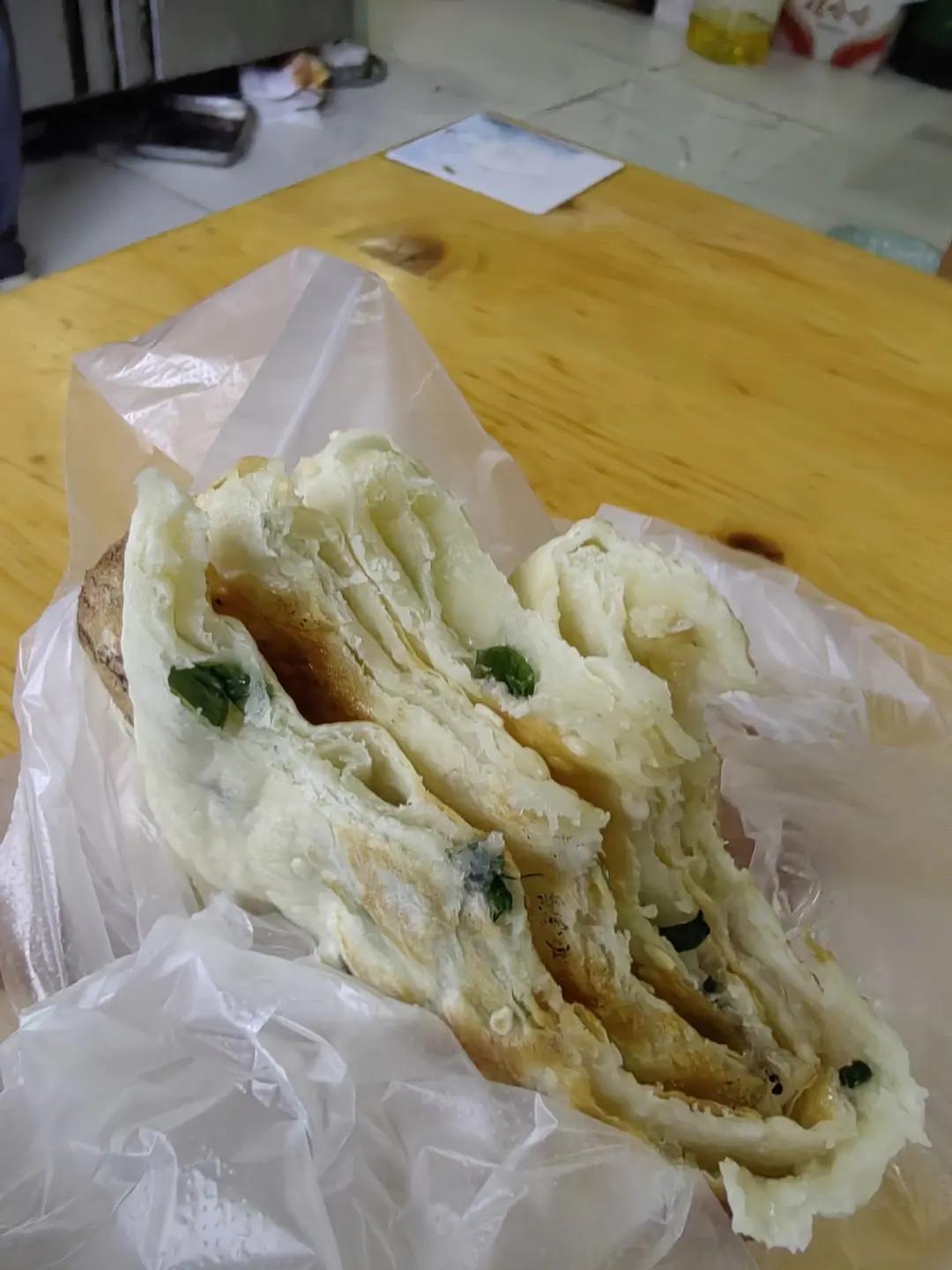 葱饼（原味饼）（附简单的油酥做法）