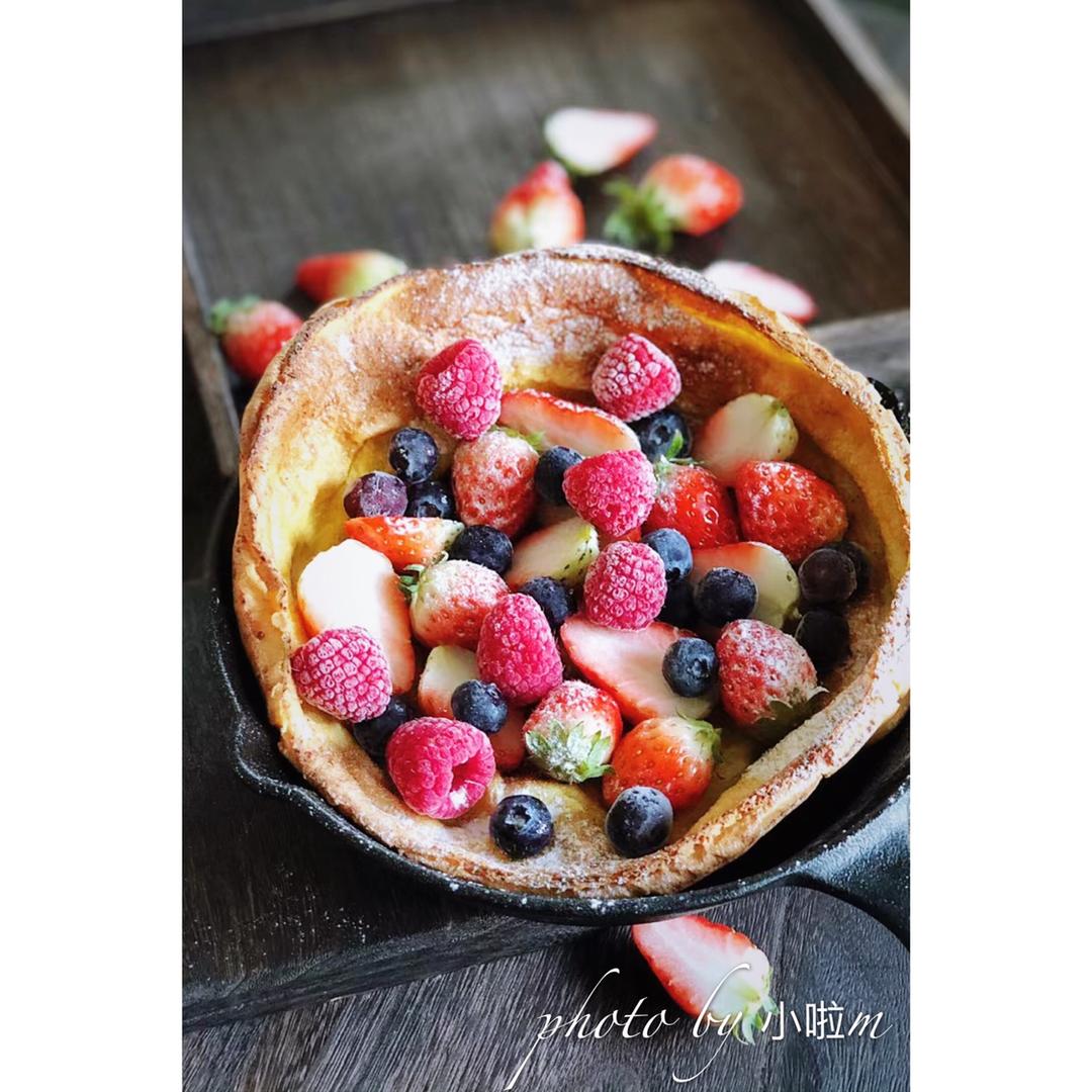 荷兰松饼㊙️附烤碗制作方法🔥没有铸铁锅也能做的荷兰宝贝