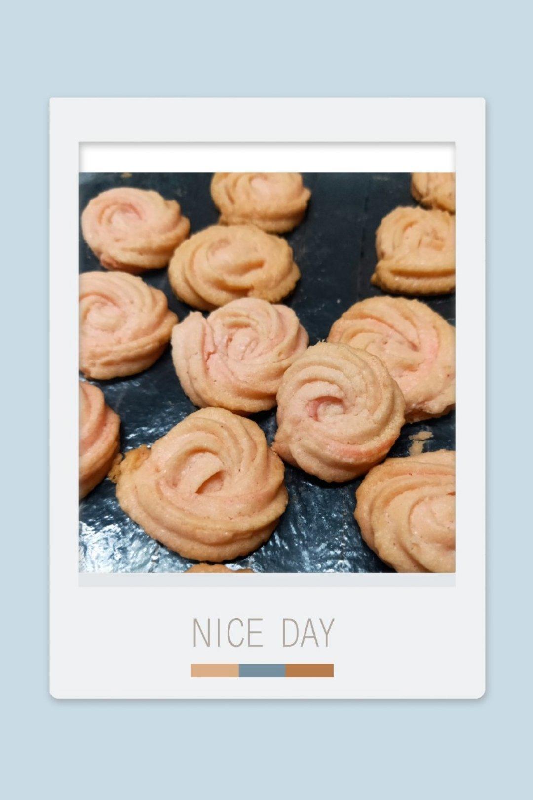 零失败花纹超级立体的黄油曲奇