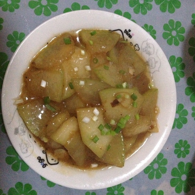 蚝油焖冬瓜
