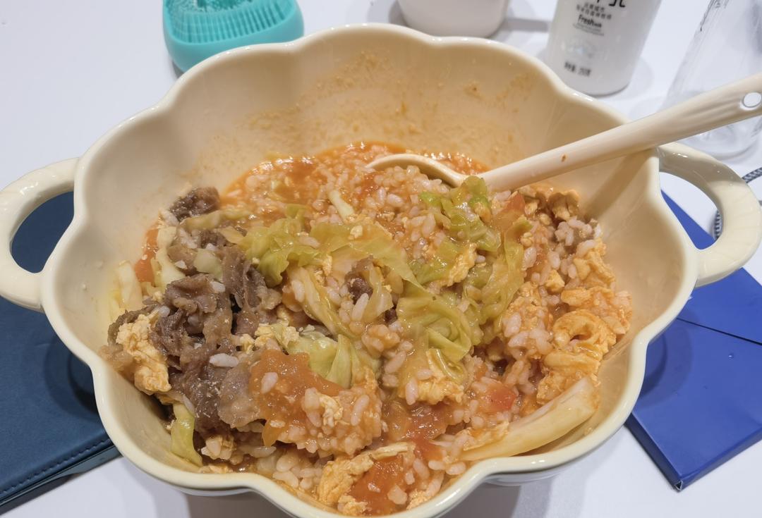 酸甜浓郁～超开胃🔥番茄滑蛋牛肉饭