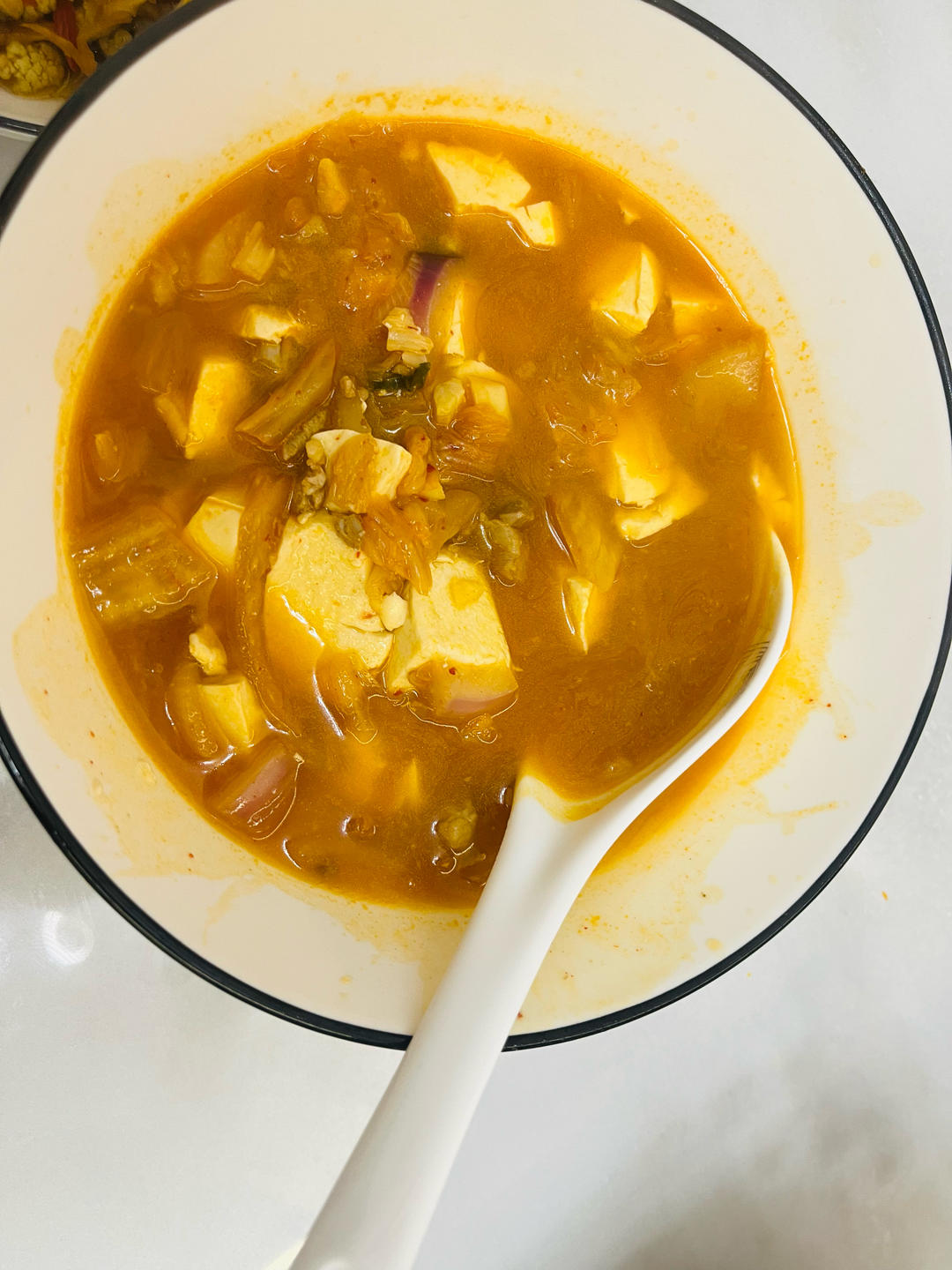 韩国大妈亲授— 韩式泡菜豆腐汤