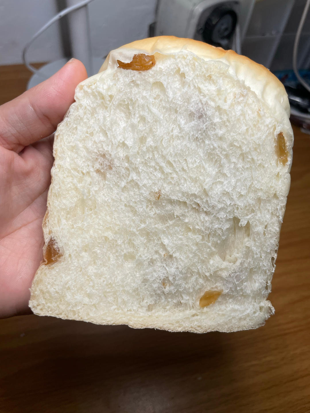 超柔软一发‼️奶香葡萄干手撕吐司『松软拉丝』