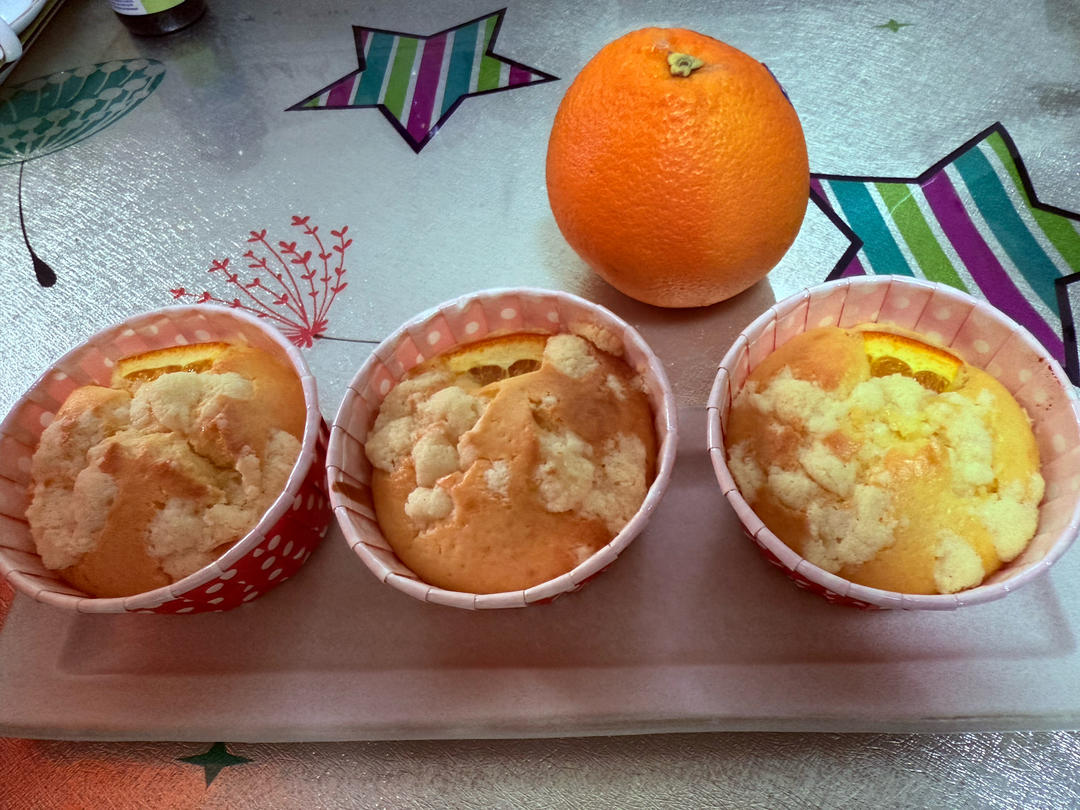 比爆浆蓝莓麦芬还要好吃的香橙麦芬