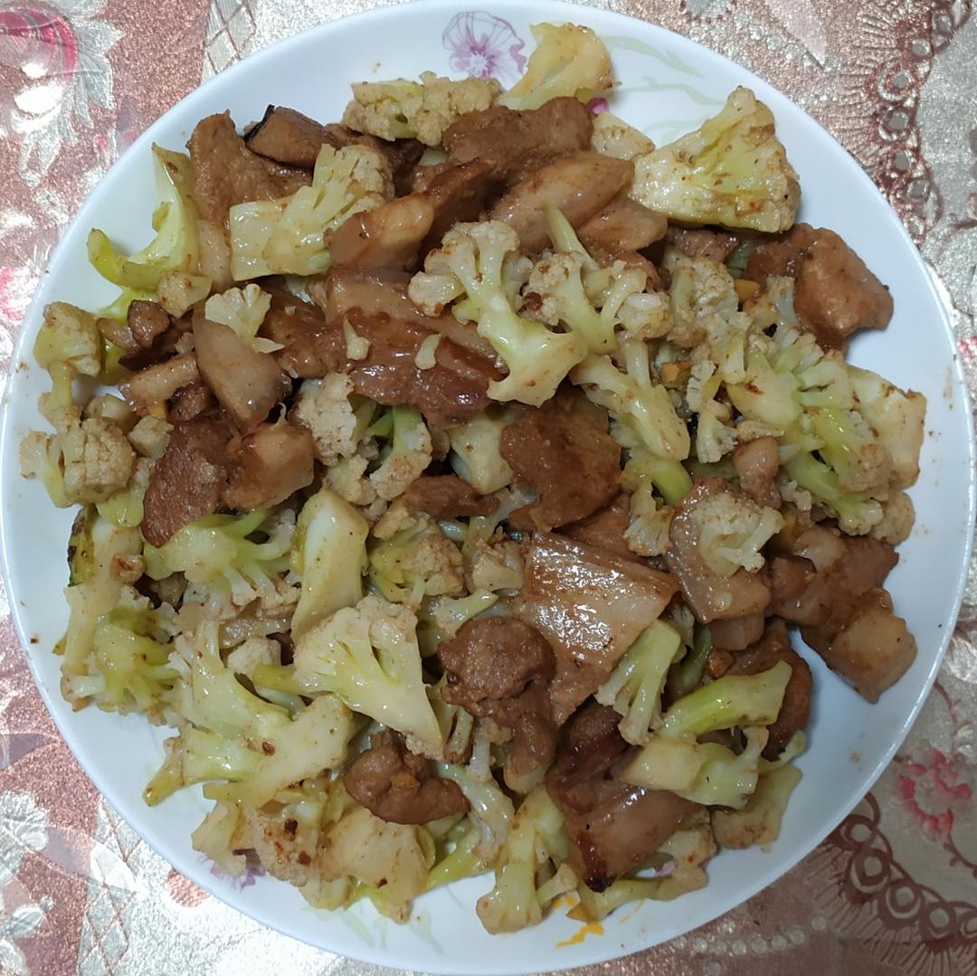 西兰花炒肉片