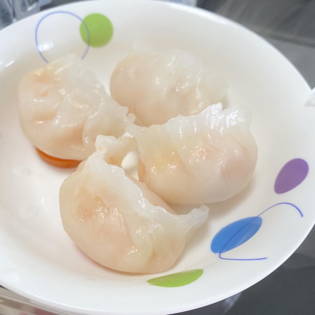 弯梳虾饺