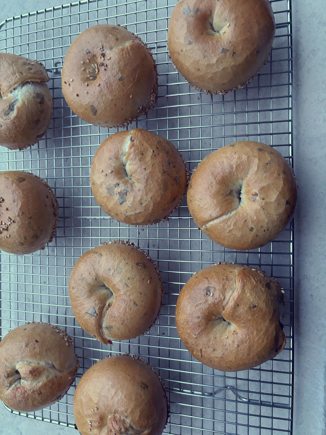 太上头了！这「花椒叶贝果」是谁研究的啊？！🌿 满嘴清香，越嚼越上头！