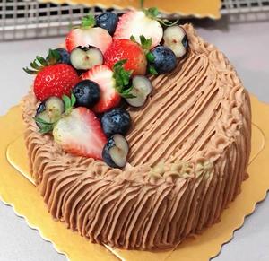 【搬运合集】秋日蛋糕：栗子蛋糕/咖啡蛋糕/森系装饰合集的做法 步骤24
