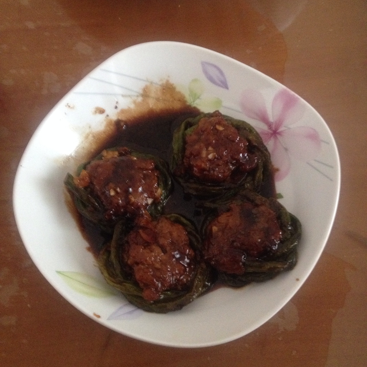 豇豆酿肉