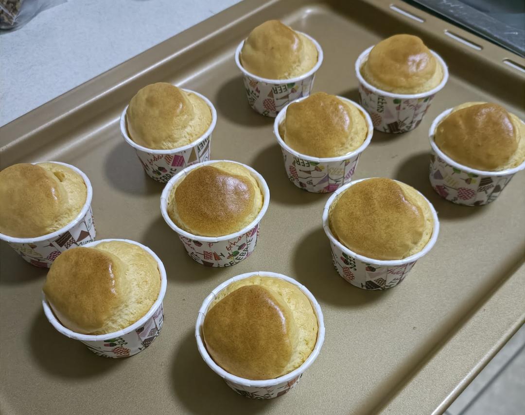 宝宝辅食小蛋糕（无糖无油，快手）