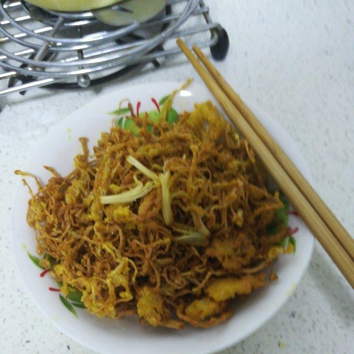 油炸椒盐金针菇