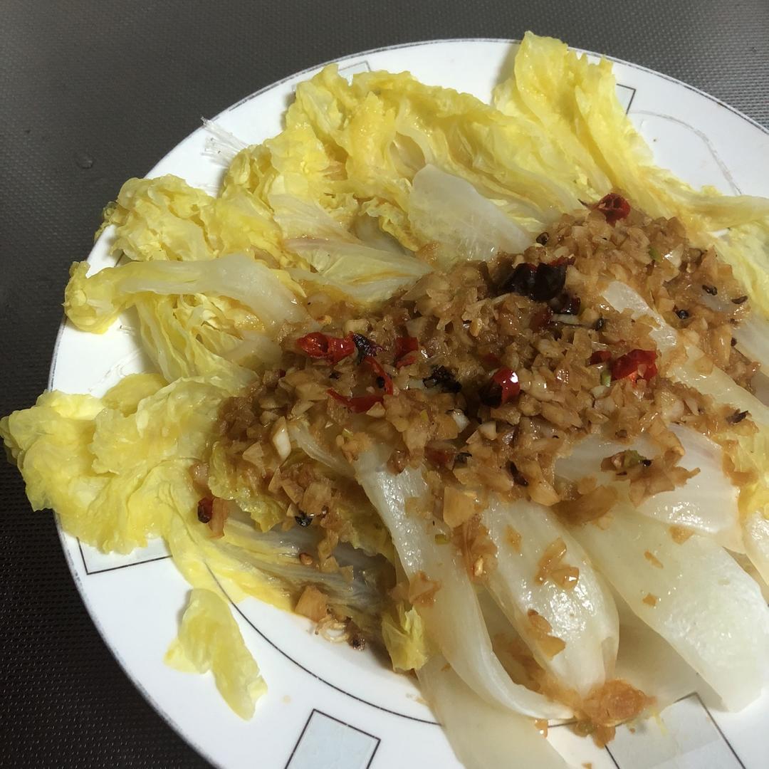 蒜蓉粉丝蒸娃娃菜