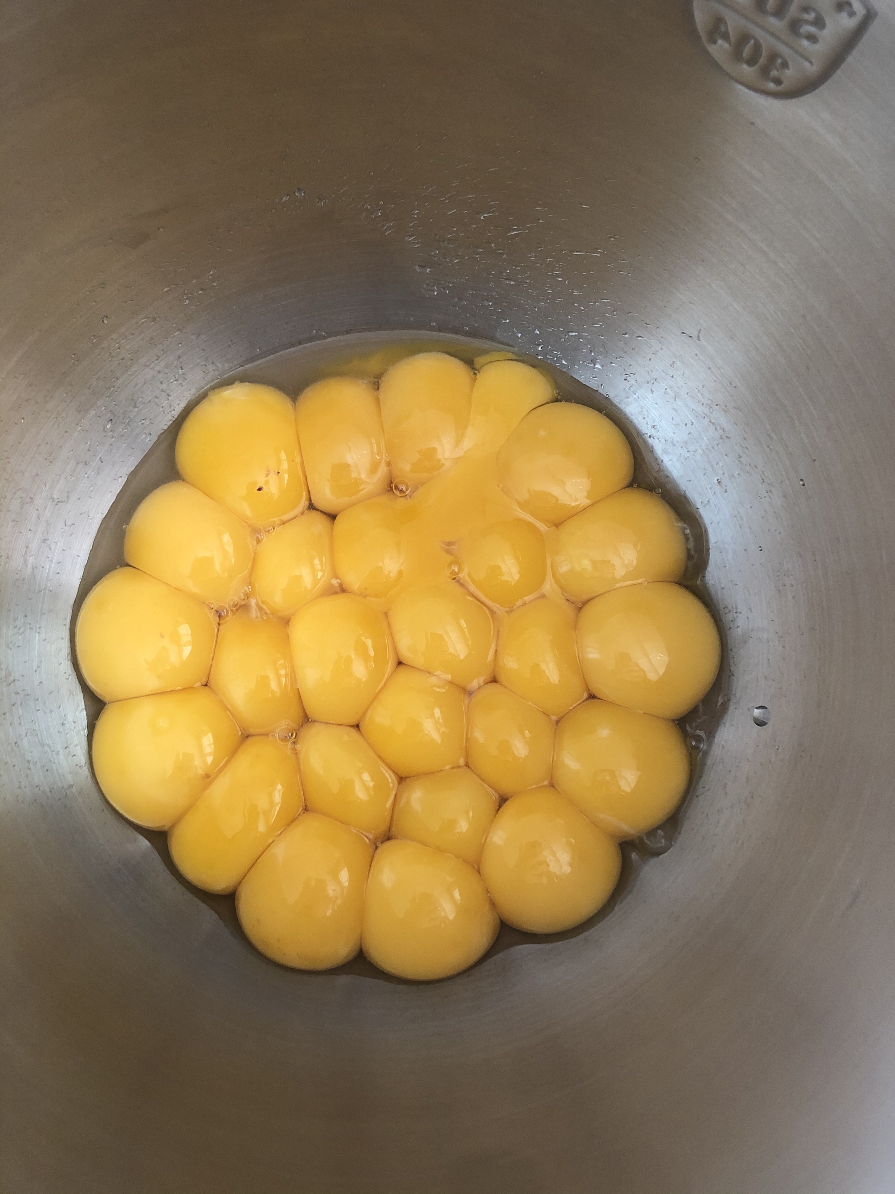 厨师机版蛋黄溶豆（不硬）的做法 步骤1