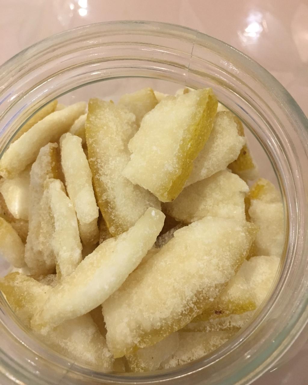 糖炒柚子皮(香元条)成功率相当高的