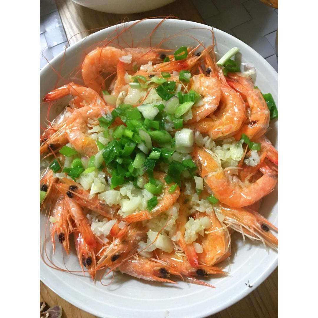 蒜蓉粉丝蒸虾