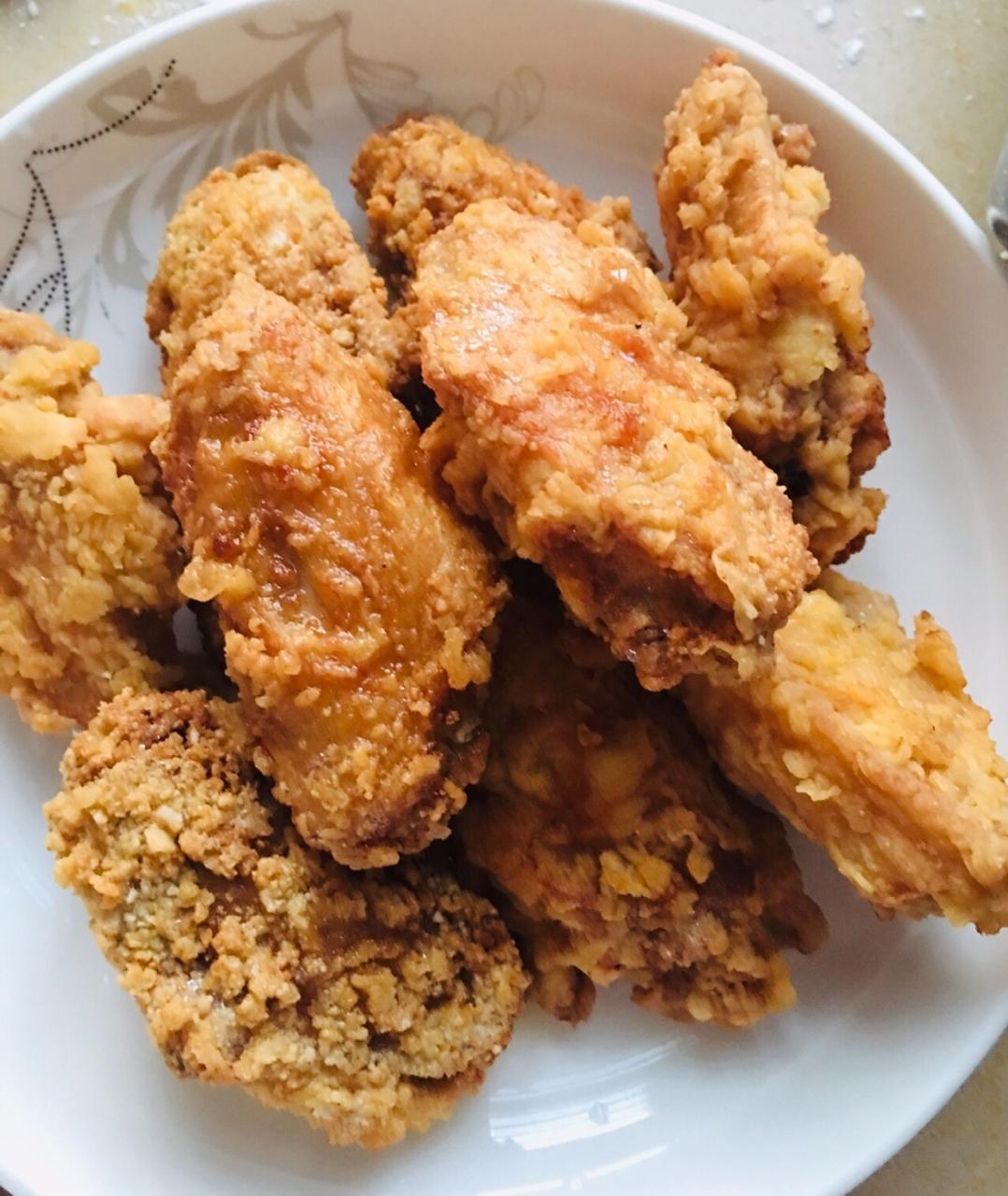 椒盐脆皮鸡翅
