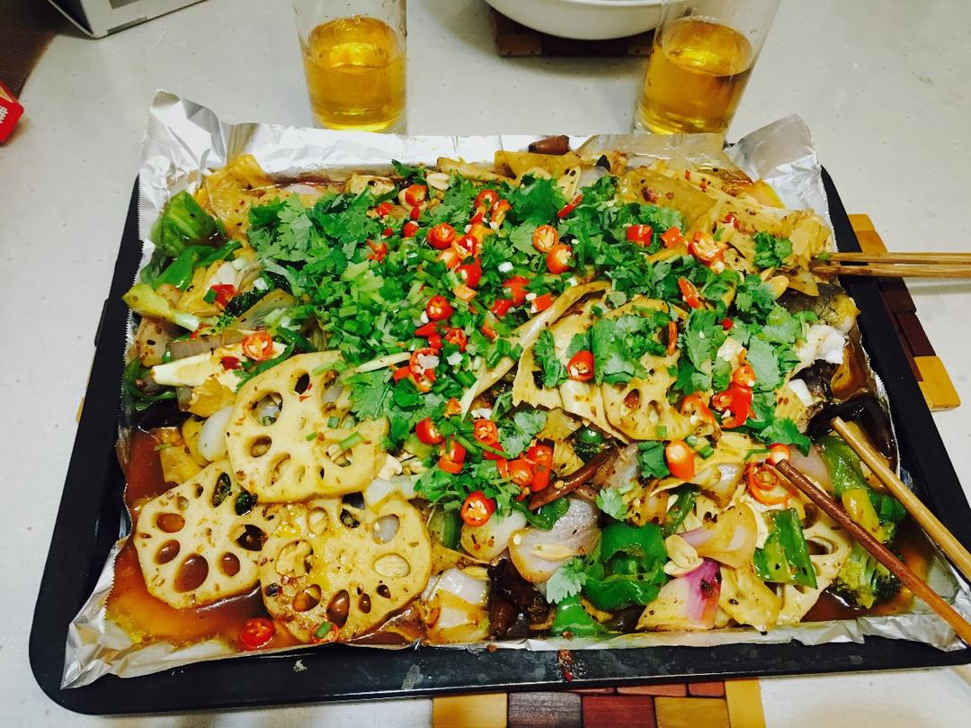 香辣烤鱼-烤箱版