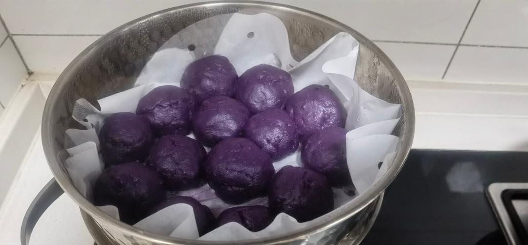 紫薯糯米糍（超简单）