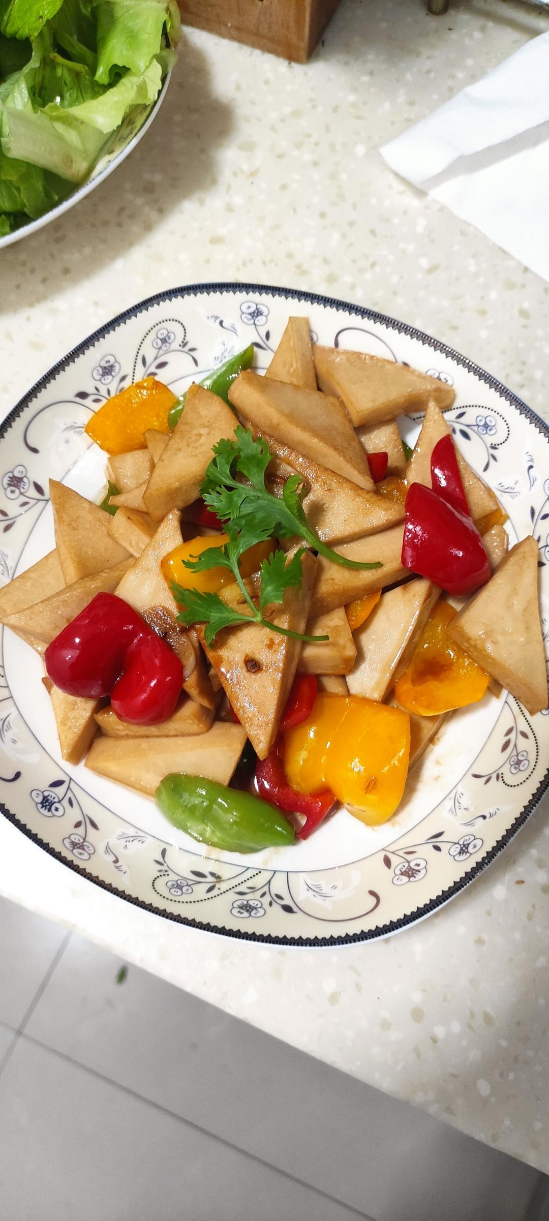 小炒千叶豆腐