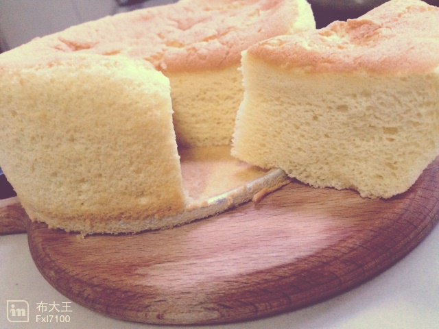 6寸戚风蛋糕（2蛋）