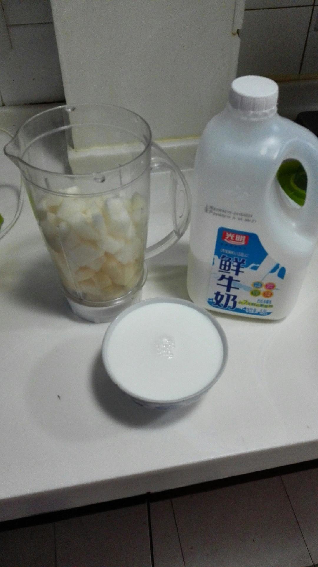 纯奶手撕吐司的做法 步骤1