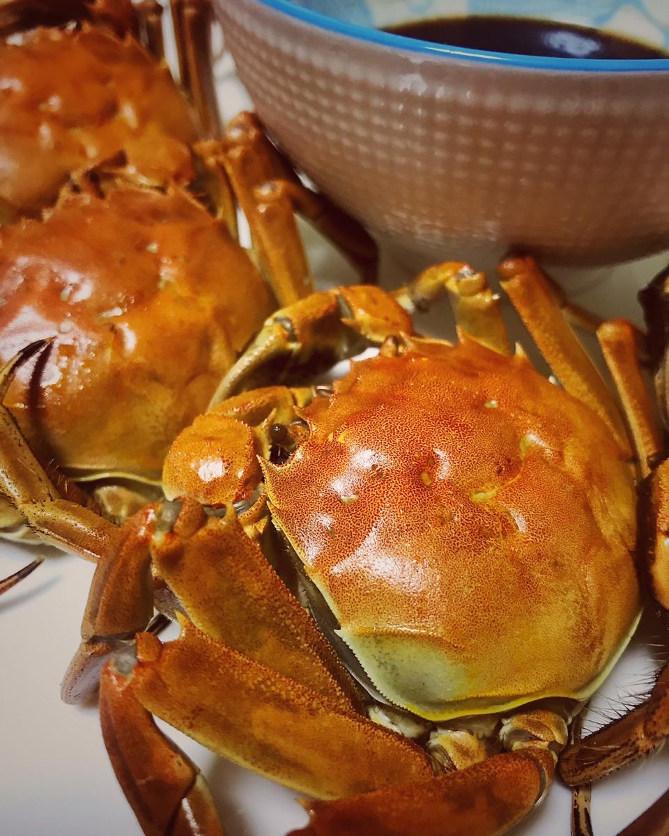 清蒸大闸蟹