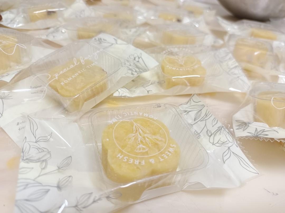 奶香绿豆糕（无豆腥味，超快手不麻烦）
