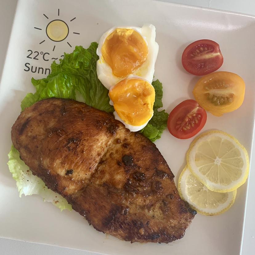 酷炫屌炸天好吃的煎鸡胸肉（香蒜蜂蜜煎鸡胸肉）