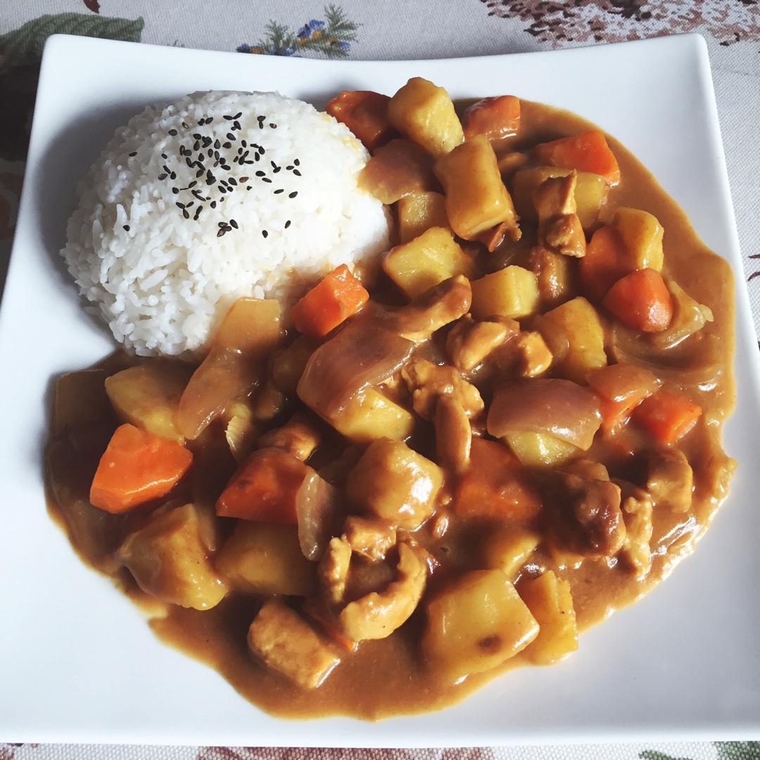 零失败日式咖喱鸡肉饭！！最正宗日本家庭做法！简单又好吃！