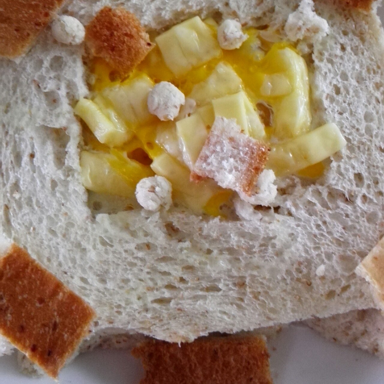 烤吐司（微波炉简易版）