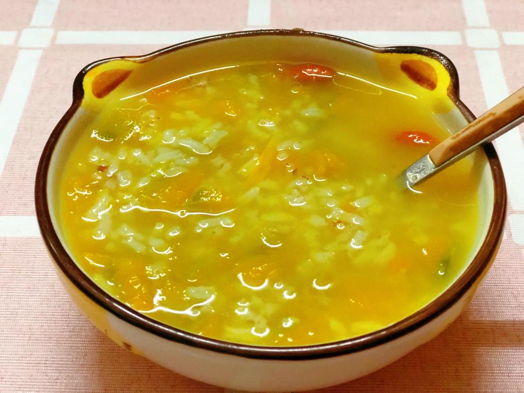 电饭锅版香甜南瓜粥