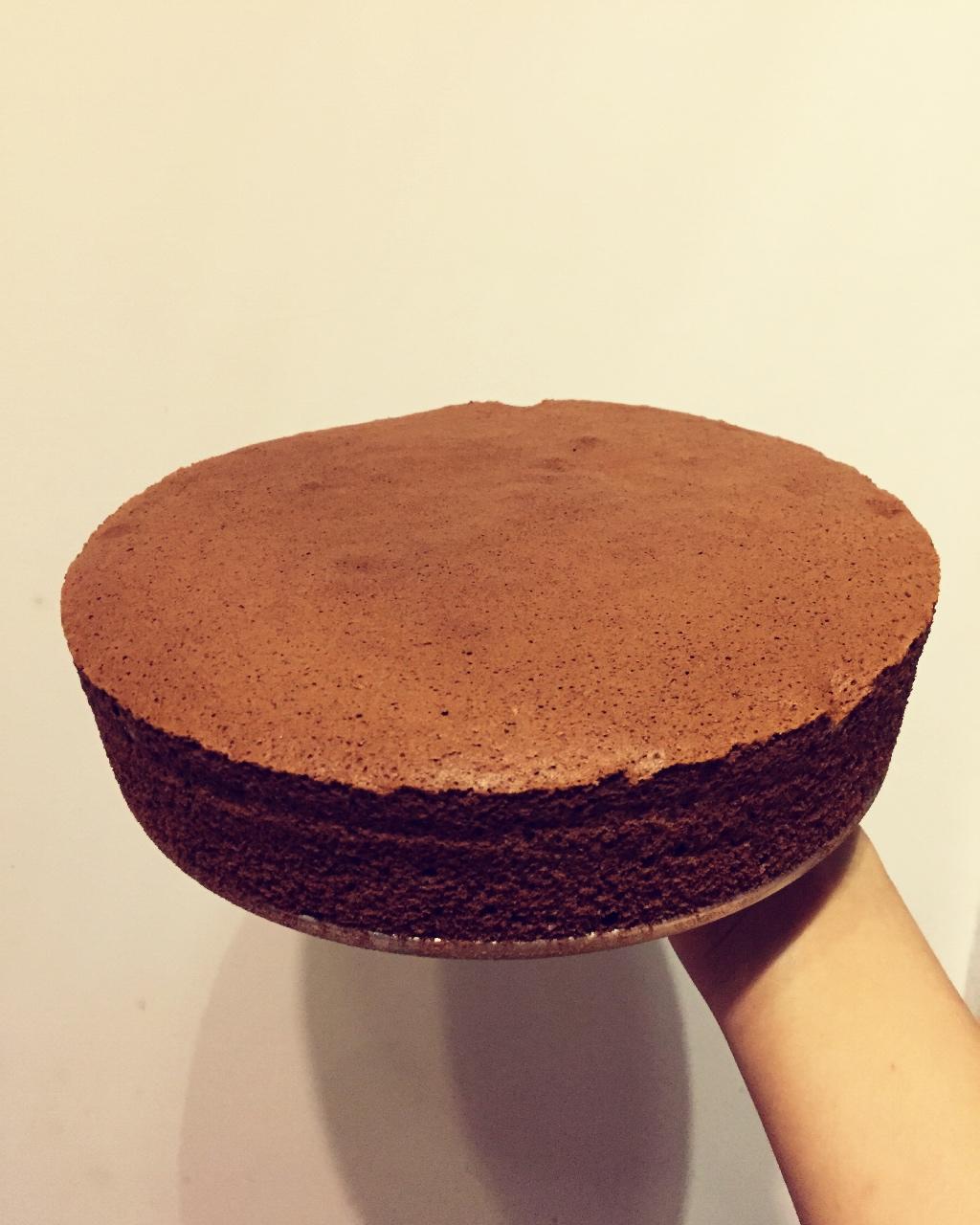 6寸可可戚风（内附8寸5蛋配方）