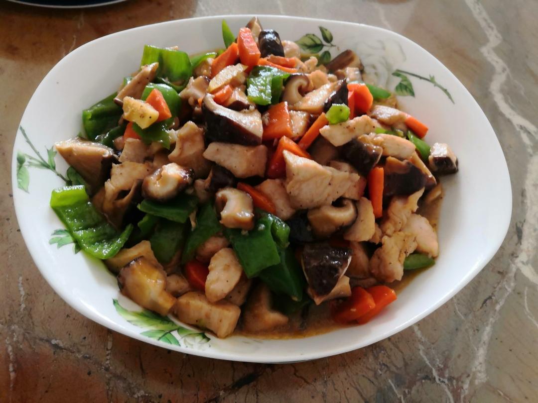 超嫩的小炒鸡胸肉