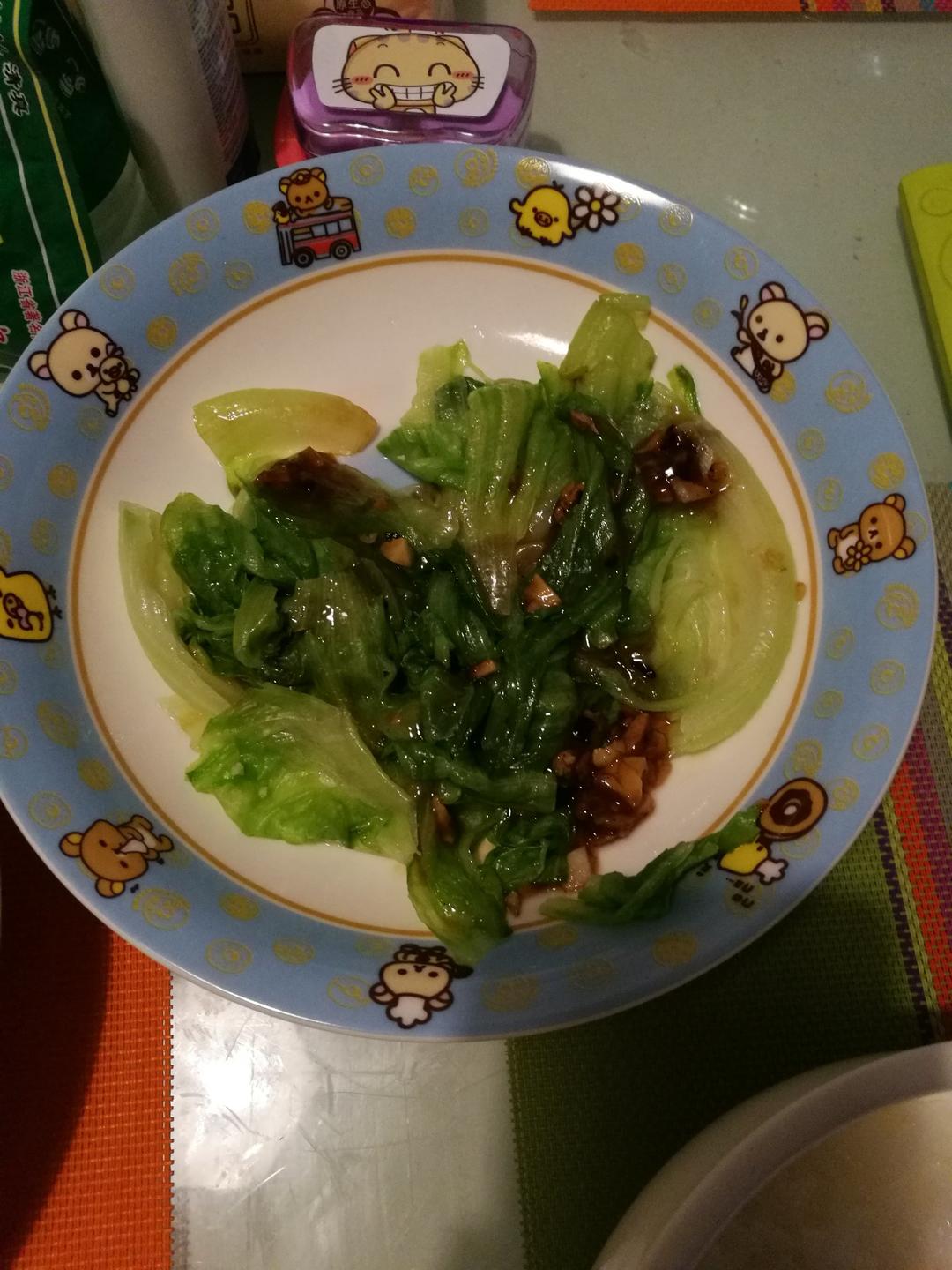 蚝油生菜