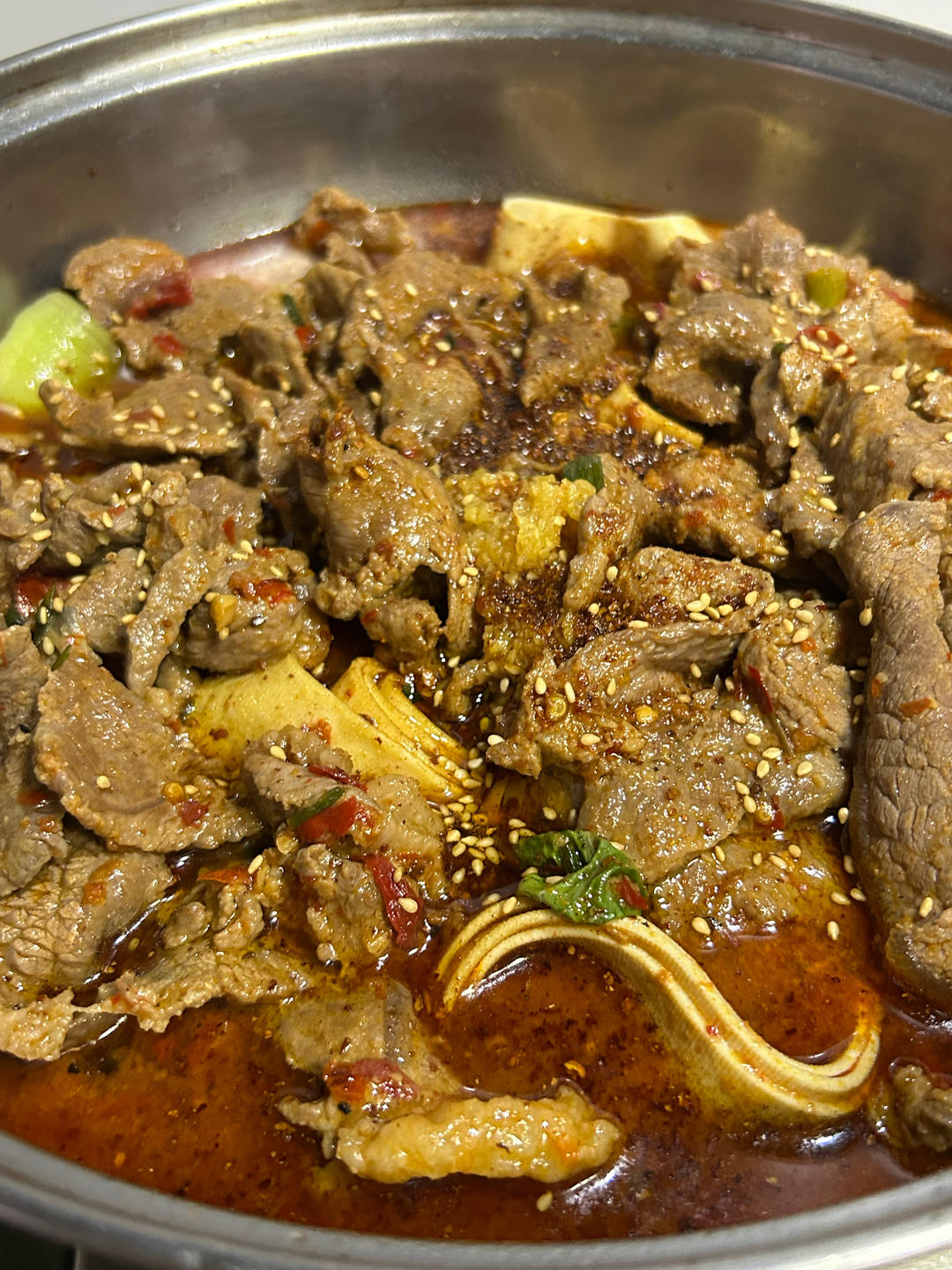 家常版超级详细的水煮牛肉水煮肉片